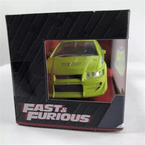 Jada Fast And Furious Brians Mitsubishi Lancer Evolution Diecast Vii échelle 132 Eur 2198