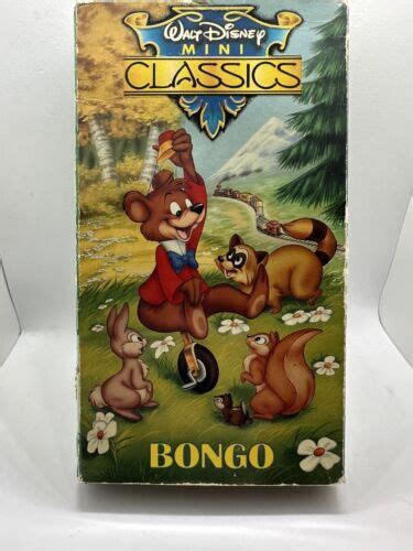 Walt Disney Mini Classics Bongo Vhs 1991 12257749038 Ebay