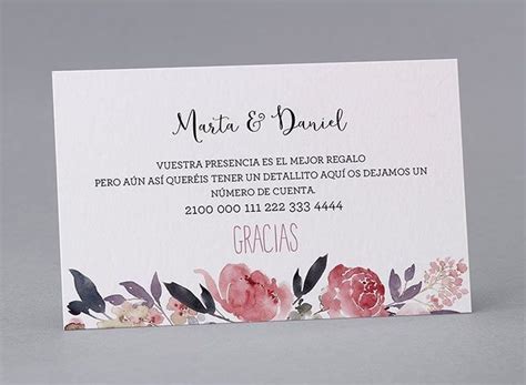 Invitaciones Qué Y Cómo Pedir El Regalo De Bodas