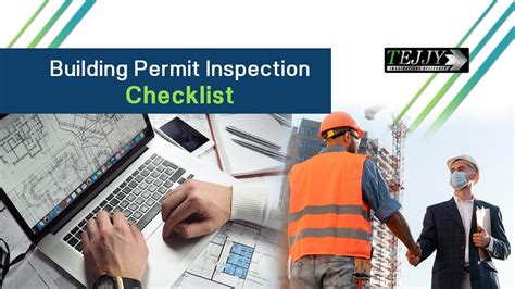 Building Permit Inspection Checklist Tejjy Inc