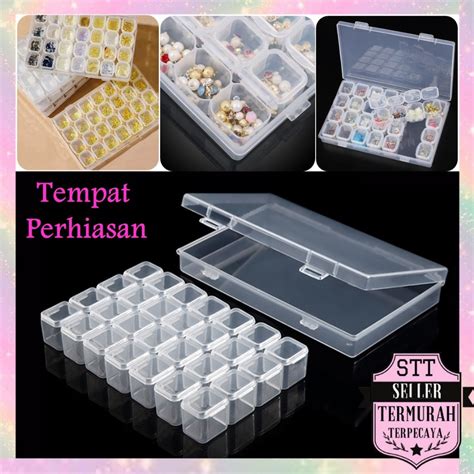 Jual Stt Kotak Tempat Penyimpanan Perhiasan Emas Jewelry Organizer Box