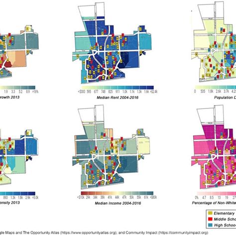 Harris County, Texas by school district map | Download Scientific Diagram