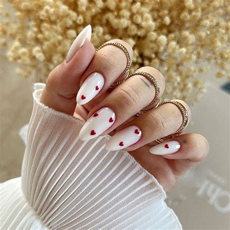 Amazon Valentines Day Nails Press Ons French Tip Press On Nails