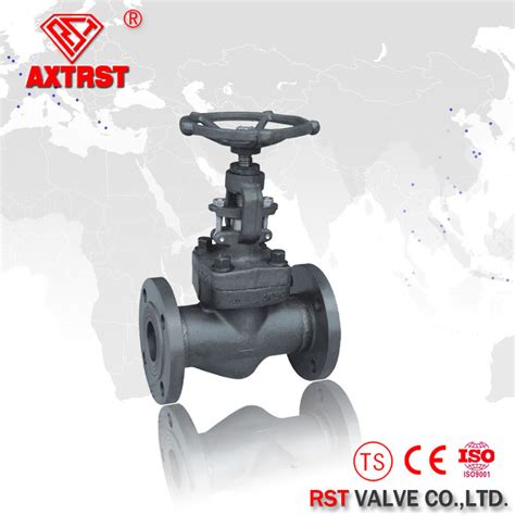 Forged Steel Flanged Globe Valve With Manual Operation China Forged