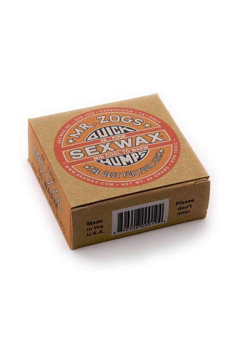 Mr Zog S Sex Wax Mid Cool G Orange SPEAKYS SURF SHOP