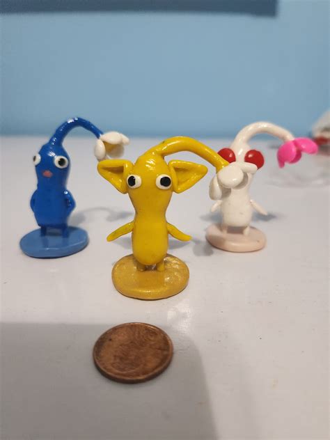 Mini Pikmin With Magnetic Stands - Etsy
