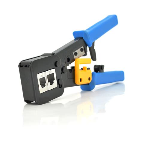 Кримпер для обжима витой пары rj-45 HY-376Z Инструмент для сквозных ...