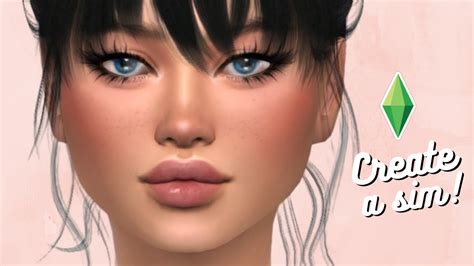 Create A Sim 💗 The Sims 4 Cas 🍭 Making A Realistic Sims In The Sims 4 🍅 Youtube