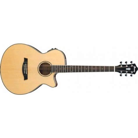 Guitarra Electroac Stica Ibanez Aeg Ii Nt Natural Con Corte Music Shaker