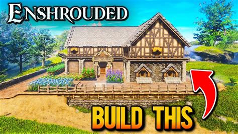 How To Build An Epic Manor House In Enshrouded Youtube