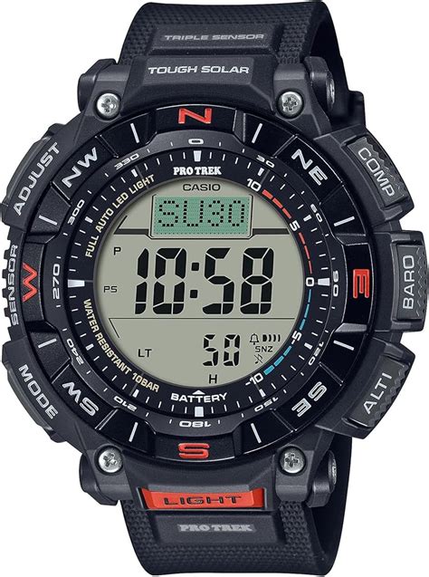 Casio Pro Trek Bio Mass Tough Solar Triple Sensor Con Term Metro