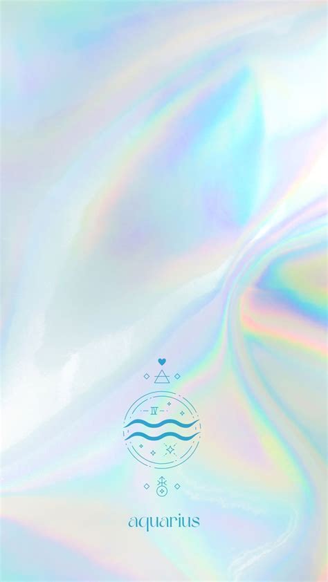 Aquarius Astrology Aesthetic Halo Wallpaper For Phone Iphone Wallpaper And Android Wallpaper