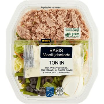 Jumbo Basis Maaltijdsalade Tonijn G Bestellen Verse Maaltijden En