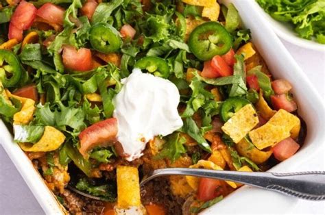 Walking Taco Casserole Recipe Insanely Good