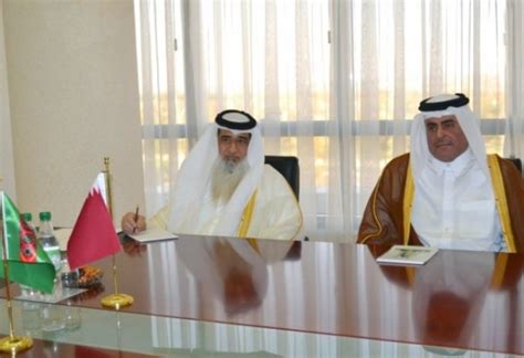 Turkmen President Receives Newly Appointed Ambassador Of Qatar