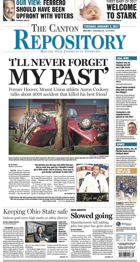 The Canton Repository Obits - Media Repository Archive