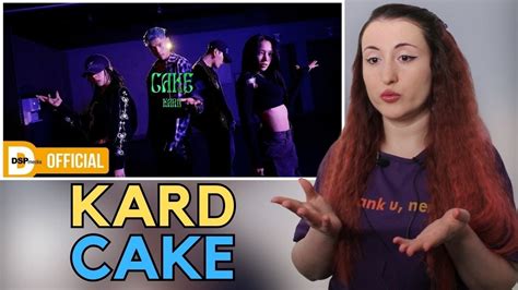 KARD CAKE 안무 영상 Dance Practice Tepki KPOP TEPKİ KPOP REACTION