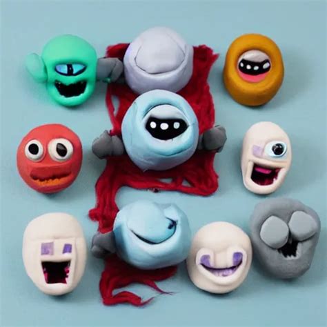 Claymation Style Monsters Binding Of Isaac Stable Diffusion OpenArt