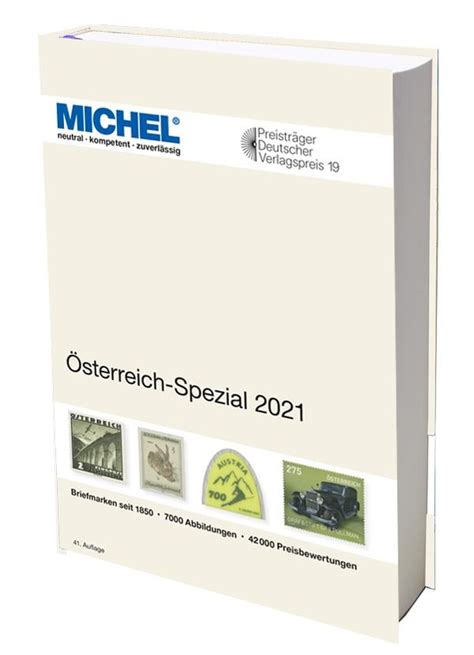 Katalog známek MICHEL Rakousko Österreich Spezial 2021 Aukro