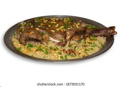 Arabic Ouzi Stuffed Lamb Rice Kind Stock Photo 1873031170 Shutterstock