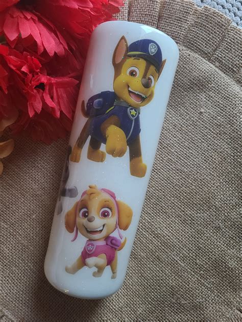 Paw Patrol Tumbler Patrulla De Patas Personalizada Paw Etsy