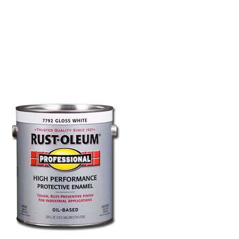 Rust Oleum Professional 1 Gal High Performance Protective Enamel Gloss