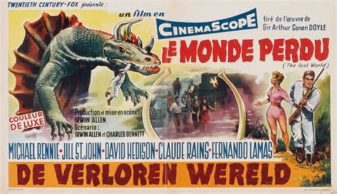 File 1960 The Lost World Poster Belgium  The Arthur Conan Doyle