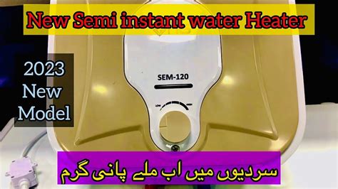 Nasgas Semi Instant Electric Geyser New Semi Instant Water Heater