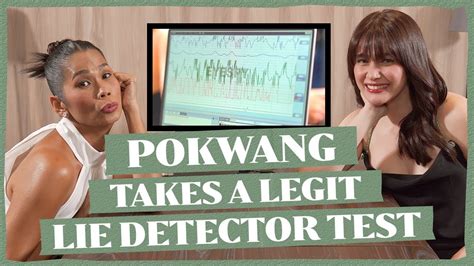 Pokwang Takes A Legit Lie Detector Test Bybea Lie Detector Ep