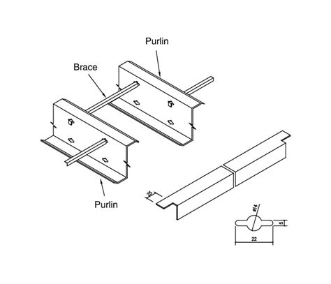 American Purlin Brace Lintel Structure