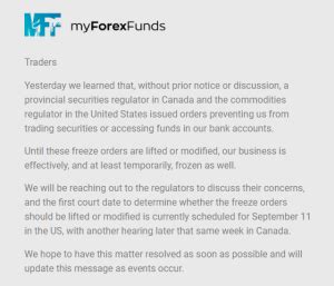 CFTC Charges Of My Forex Funds Explained