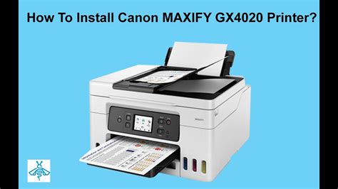 Complete Guide How To Install Canon Maxify Gx Printer Youtube