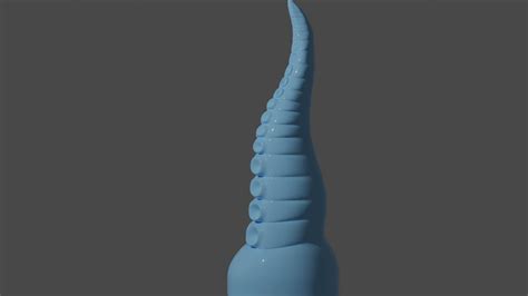 Tentacle Dildo 3D Model By TriDsign