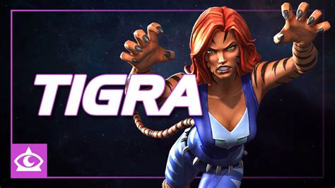 Tigra Special Moves Marvel Contest Of Champions Youtube