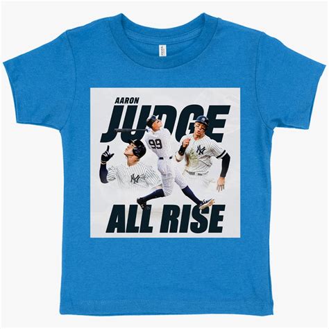 Toddler All Rise T-Shirt – Aaron Judge T-Shirt – Fanatics Aaron Judge ...