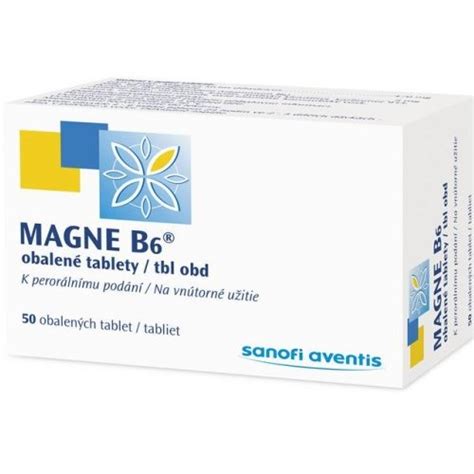 Magne B6 - liek na únavu, kŕče, migrénu (+ Magne B6 Forte a Relax)