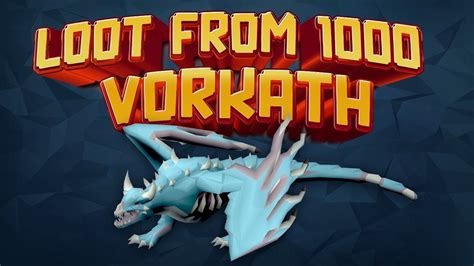 Loot From 1000 Vorkath YouTube