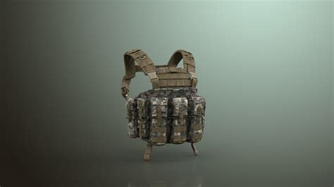 ArtStation - Tactical Body Armor Pack-2 | Game Assets