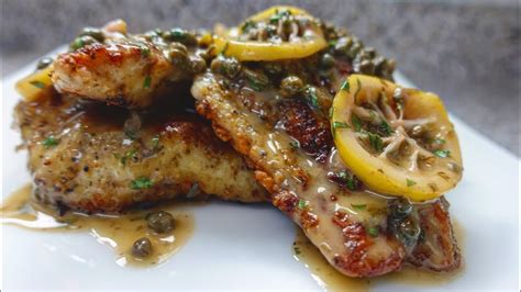 Catfish Piccata Lemon Butter Fish Fish In Butter Sauce Youtube