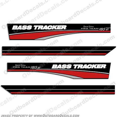 Bass Tracker Pro Team 185 Xt Decals Special Edition