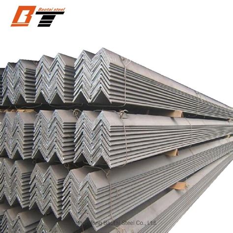 Galvanized Mild Steel Equal Angle Iron Hot Rolled Astm A Steel Angle