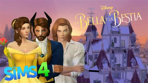 LOS SIMS 4 Speed Sim Beauty The Beast Machinima CC Links