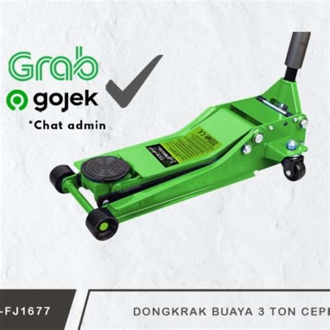 Jual Tekiro Dongkrak Buaya 3 Ton Ceper Double Hydraulic Floor Jack 3