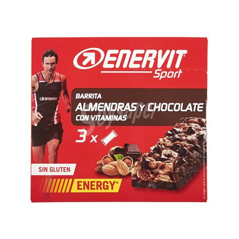 Enervit Sport Barrita Energetica Almendra Y Chocolate Para Deportistas