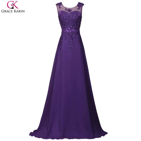 ヾ ﾉgrace Karin Dresses Elegant Long 웃 유 Royal Royal Blue Prom Dress