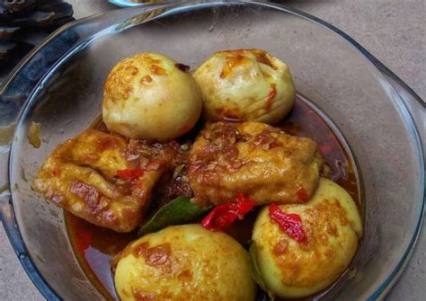 Resep Tahu Telur Bumbu Petis Oleh Saluna Mahira Cookpad