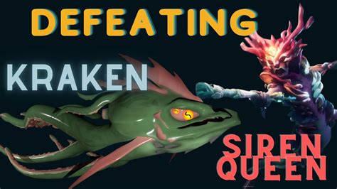 Defeating Kraken And Siren Queen Bosses The Sunken Pearl Tall Tales