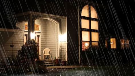 Barulho De Chuva Para Dormir Profundamente Som De Chuva Forte E