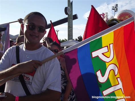 Blog Molotov Veja Fotos Do PSTU Na Parada Gay De Fortaleza Ocorrida Neste Domingo