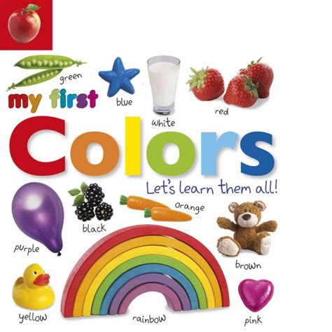 Tabbed Board Books My First Colors Dk Us